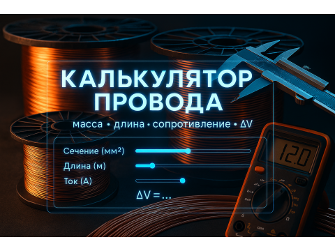 Сколько метров провода в 1 кг? Таблица массы, длины и сопротивления (медь, мм²)